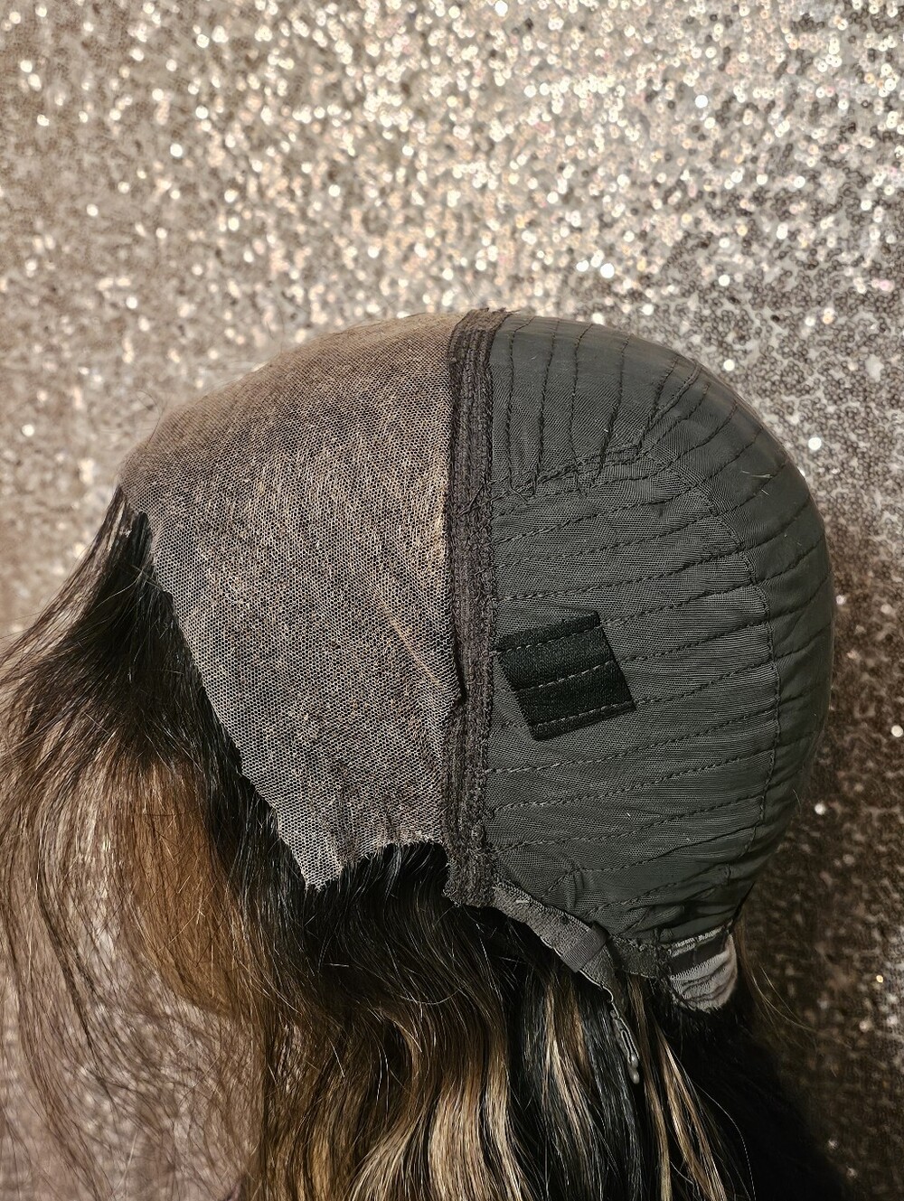 Human Hair Synthetic Blend Wig - Picture 5 of 6